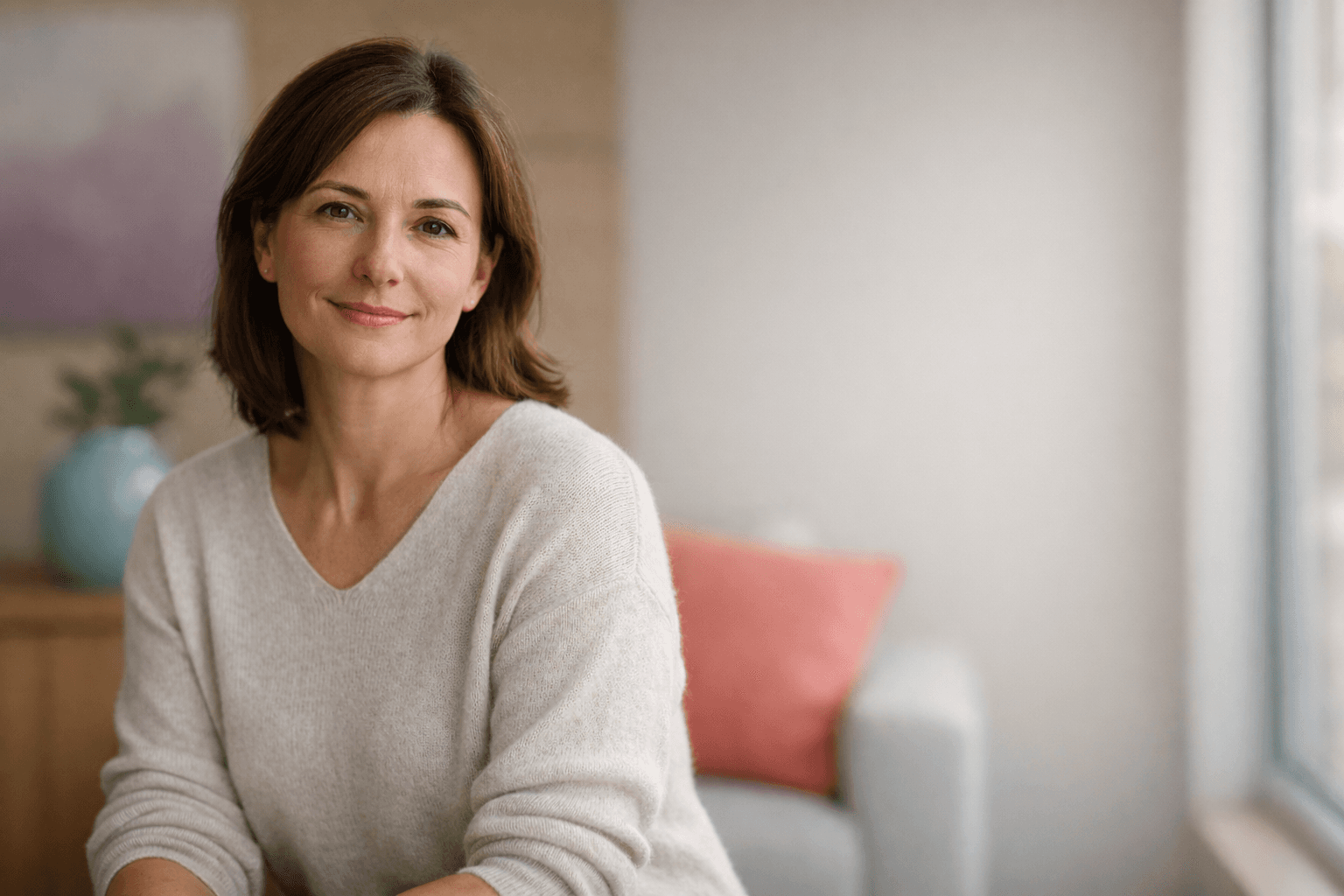 Caregiver making a reliable home visit